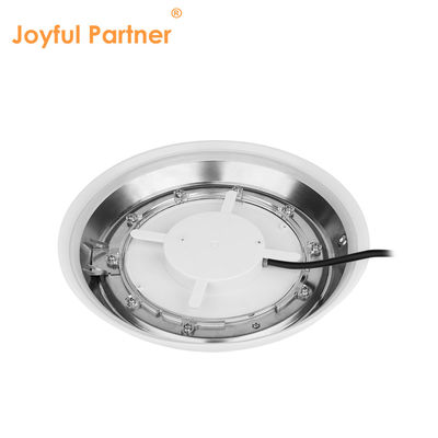 Sualtı Yüzme Havuzu Işığı AC12V Paslanmaz Çelik Renk Değiştirme Duvar Montajlı RGB ø280*35mm