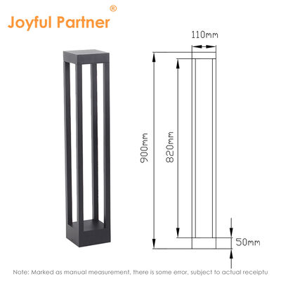 Bahçe Taşları Işıkları CREE Led 8W Güçlü Kaplı Alüminyum Yüksekliği 600mm AC 110-285V Tek Renkli Toz geçirmez