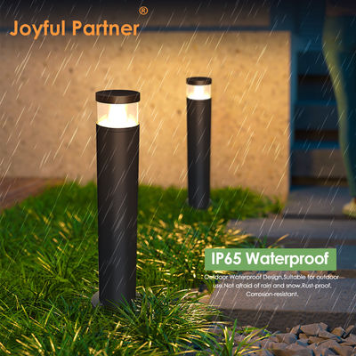 Bollard LED Bahçe Işığı RA90 LED 600MM Yükseklik Yard Pathway için Düşük Voltaj Dışarı