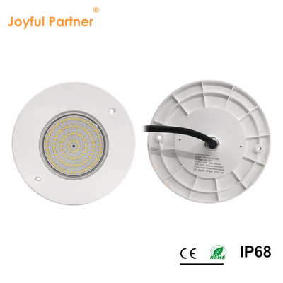 reçine dolu havuz ışığı yansıtıcısı 160mm DC12V 10W Tam plastik SMD2835 108pcs RGBW Renk Sürekli voltaj
