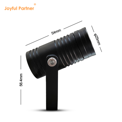 Peyzaj Aydınlatma Üreticisi alüminyum dış mekan toz kaplama 1W IP65 DC24V Bahçe Spot ışıkları