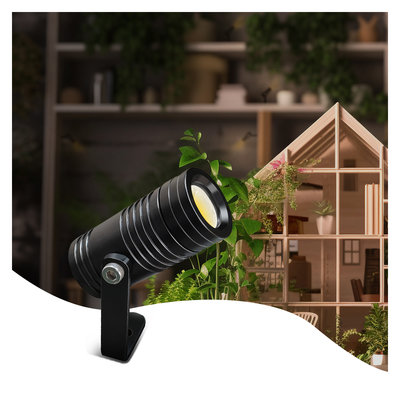 12V 24V IP65 Alüminyum 1W Led Bahçe Işığı Dış Mekan Peyzaj Spot Çim Işığı