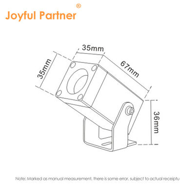 LED Landscape Lights Adjustable Angle Square IP65 Aluminum 1W 2W 3W For Yard Walkway