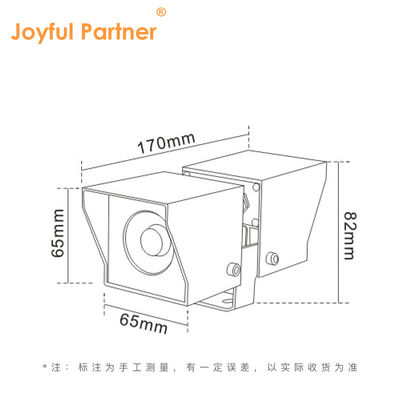 Manzara LED Işığı Dar Işık Köşe 3° DC24v 12v 1w Mini Slim Açık Hava Eğlence Alanları için