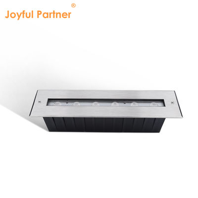 IP68 Su Altı Aydınlatması RGB Renkli Paslanmaz Çelik 316L 6*2W DC24V DMX 512 Kontrol Edilebilir Su Perdeleri İçin