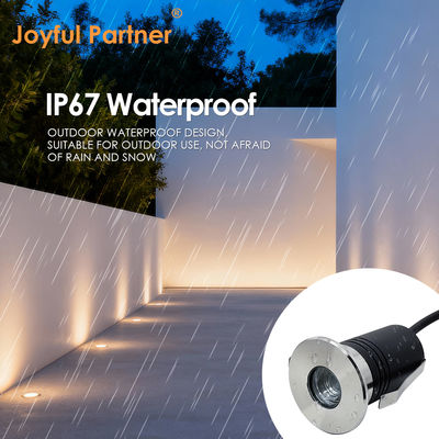 RGB LED Yeraltı Işığı 3 watt DC24V Işık açısı 30Degree IP67 Mini Boyut