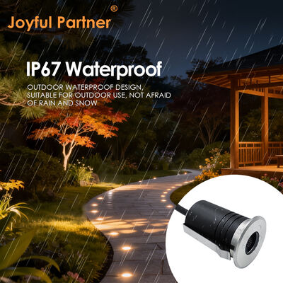 LED Yer Altı Işığı IP67 3W 3 yıl Garanti Kesim 40-42MM Kareler Kaldırım İçin