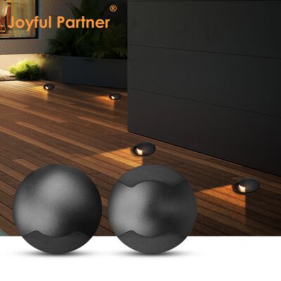 LED Zemin Altı Yan Görünüm Işığı 1W 3W 12V-24VDC Saf Alüminyum 6063# Gövde