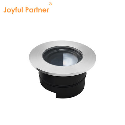 LED Yer Altı Işıkları Derin Yansıma Önleyici Tasarım Polarizasyon Saf Alüminyum 6063# Gövde 4W LED Sıcak Beyaz