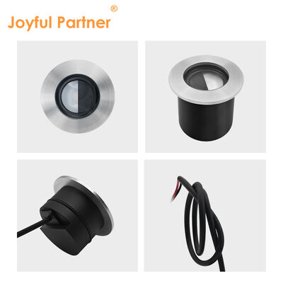 LED Yer Altı Işıkları Derin Yansıma Önleyici Tasarım Polarizasyon Saf Alüminyum 6063# Gövde 4W LED Sıcak Beyaz