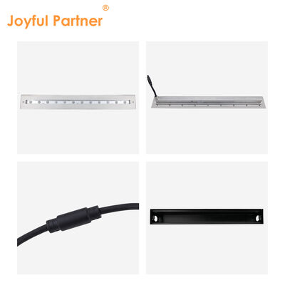 Sualtı Doğrusal Işık DC12V 12W IP68 Su geçirmez Uzaktan Kumanda RGB LED Yüzme Havuzu