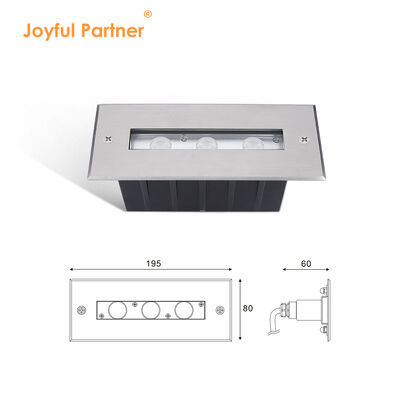 Su Altı Lineer Işık IP68 RGB Denizaltı Gömme 316SS Reçine Dolgulu DC24V
