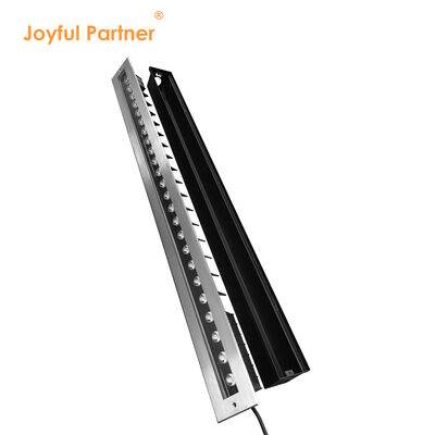 LED Yer Altı Lineer Işık 12W 24W 48W DC24V 1000MM 1Metre Paslanmaz Çelik316 IP67 Gömme Tip