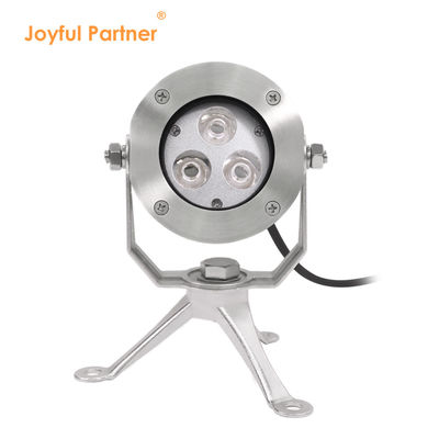 Yüksek Kaliteli DC24V Kontrol 304 Paslanmaz Çelik DMX512 RGBW IP68 12w LED Sualtı Işığı