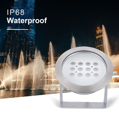 Renkli Çeşme LED Su Altı Nokta Işığı Yüzey Dağı IP68 LED Spotlight