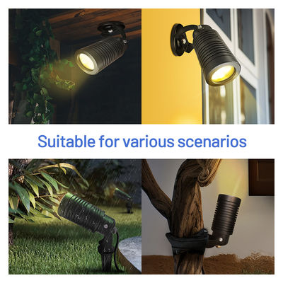 Modern Bahçe Spotlight LED Spot Spike Light Dışarısı Ağaç Manzara Işığı Su geçirmez LED Spotlights LED Spot