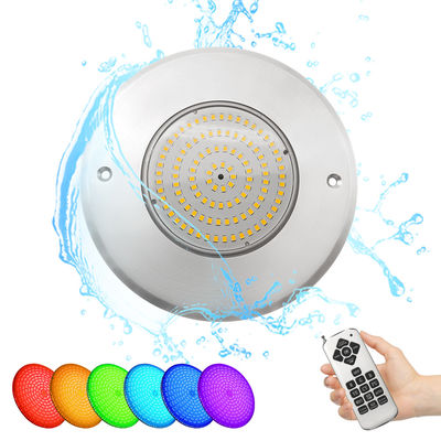 DC12V Sabit Voltaj 10W Sualtı Dalgıç LED Havuz Işıkları APP Uzaktan Kumanda ile 160*7.5mm