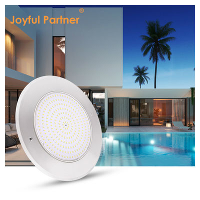 18W 316SS Su Altı Duvarlı LED Havuz Işığı 230MM DC12V 252pcs SMD2835 Sıcak Beyaz Sabit Voltaj