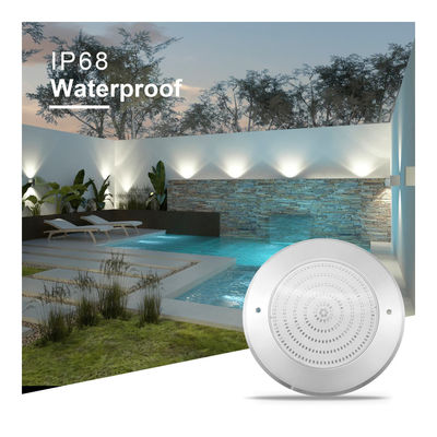 Su geçirmez PAR56 LED Havuz Işığı 316 SS ABS ev Ultra İnce 7.5mm reçine dolu Duvar Montajlı 230MM 18W 25W DC AC12V
