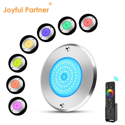 RGB Ultra Slim IP68 Yüzme havuzu aydınlatması LED SS316L ev Entegre Tip SMD2835 6w Su Altı Suya Karşılıklı Işıklar