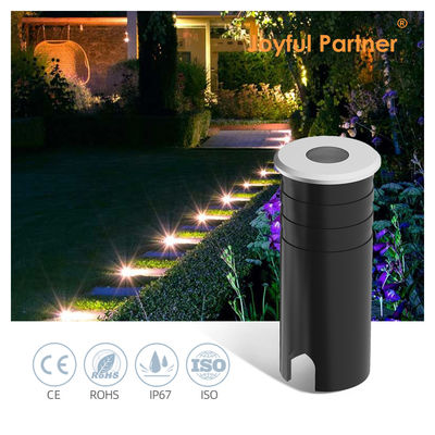 IP67 Su geçirmez Dış Stainless Steel 316 Mini 1W Beton LED Yeraltı Yeraltı Çıkışlı Işıklar