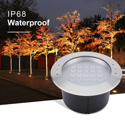 20W IP68 Yüzme Havuzu Su Altı Işığı 316 Paslanmaz Çelik LED Yeraltı Işıkları