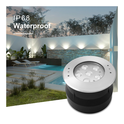 24 Volt 6W 12W Paslanmaz Çelik 316 LED Su Altı Işığı Soğuk Beyaz ile Yüzme Havuzu için Plastik Montaj Koltuğu