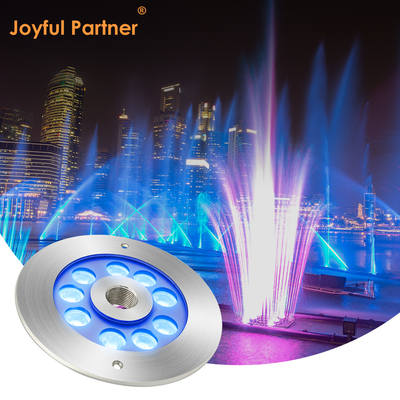 LED FONTAIN LIGHT 316 paslanmaz çelik RGB tek renk 170*61MM DC12V / 24V IP68 su geçirmez