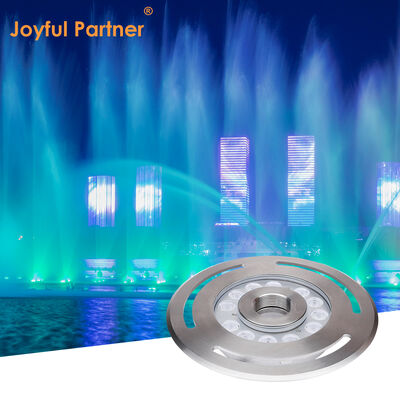 LED Çeşme Işığı Paslanmaz Çelik Kasa DC 12V 3500K Sıcak Beyaz CRI 85 City Plaza için