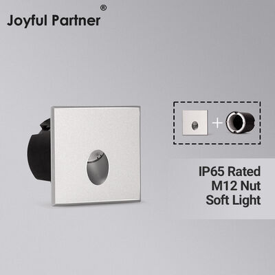 LED Gömülü Adım Duvar Işığı IP65 Su geçirmez pas geçirmez İç Merdiven Dış Patio Koridoru